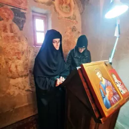 Литургијско сабрање у манастиру Добриловина