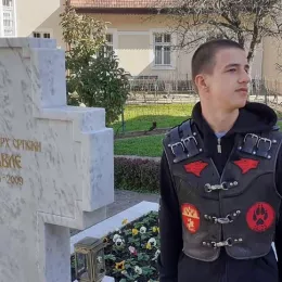 На гробу патријарха Павла