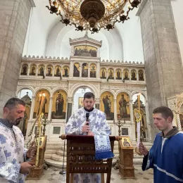 Митрополит Методије на празник Материце служио у никшићком Саборном храму