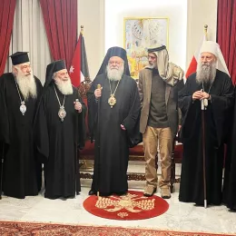 Патријарх Порфирије у Јордану учествовао на Међународној конференцији у Јордану