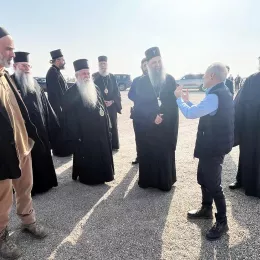 Патријарх Порфирије посетио место Крштења Господа и Спаса нашег Исуса Христа