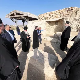 Патријарх Порфирије посетио место Крштења Господа и Спаса нашег Исуса Христа