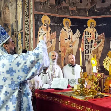 Духовна радост у Пивском манастиру који је прославио крсну славу