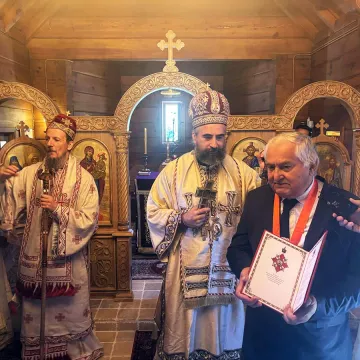 Света Архијерејска Литургија и освећење цркве Светог Пајсија Светогорца у Долима пивским