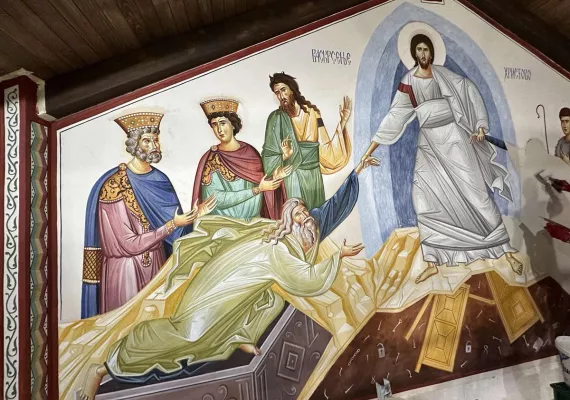 Осликавање цркве Светог Нектарија Егинског у Хумцима код Никшића