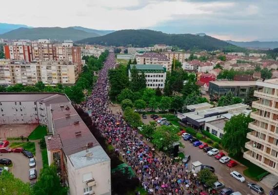 Световасилијевска литија кроз Никшић