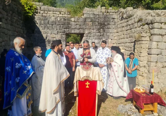 Прослављена храмовна слава древене цркве Шћепанице