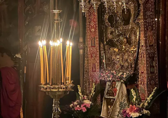 Празник Пресвете Богородице Тројеручице у Хиландару