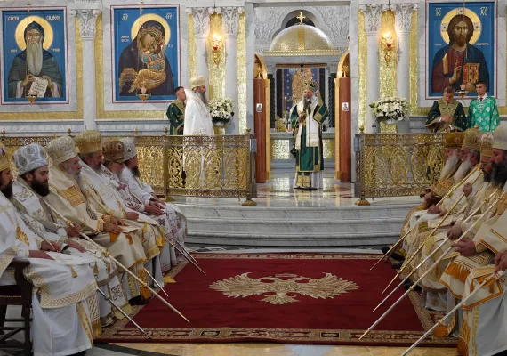 Хиротонија архимандрита Серафима за Епископа костајничког