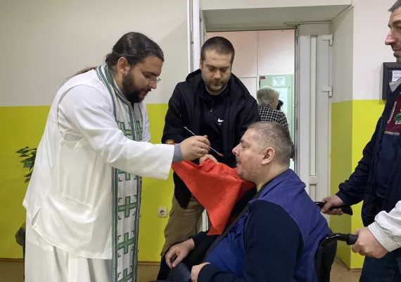 Други дан Божића у Старачком дому у Бијелом Пољу