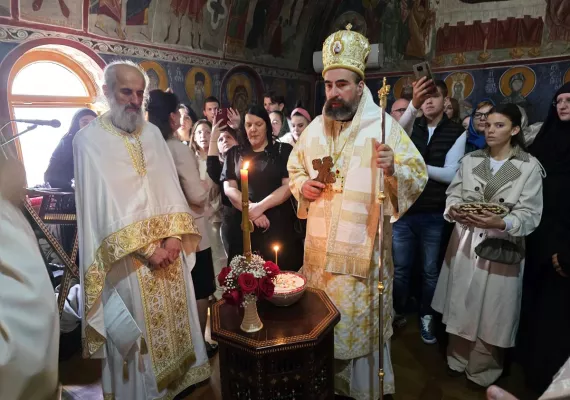 Свети Апостол и Јеванђелист Лука прослављен у Жупском манастиру