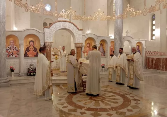 Света Архијерејска Литургија у беранском Саборном храму