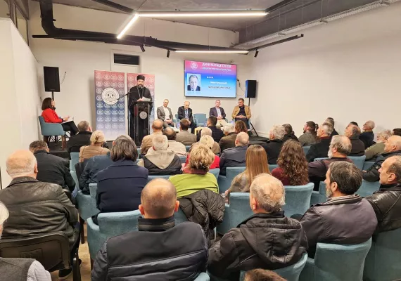 У просторија Матице Српске у Никшићу промовисана књига Мира Вуксановића  "Његошеви  Црногорци"