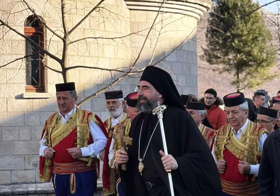 Митрополит Методије на Детињце богослужио у манастиру Косијерево