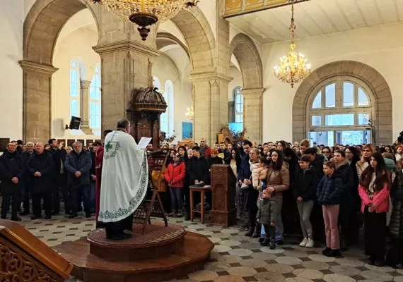 Празник рођења Христовог свечано прослављен у никшићком Саборном храму